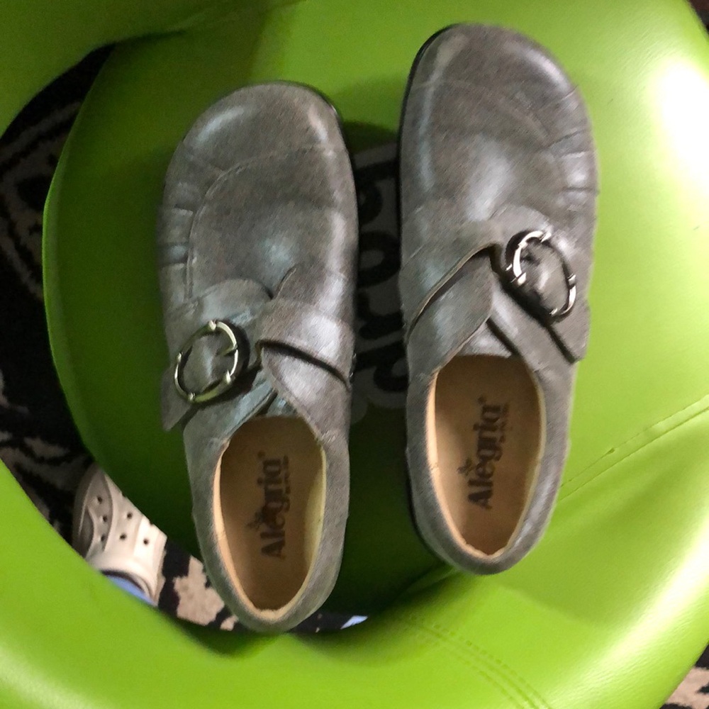 Alegria Kids Gray Shoes